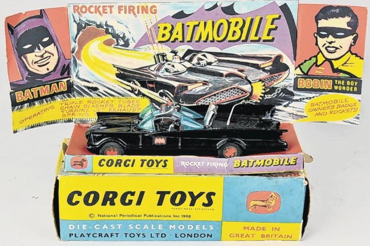 Toy Batmobile Woking