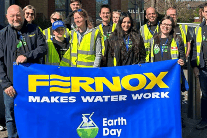 Sheerwater company protects environment with Earth Day litter-pick