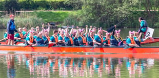 Sunshine smiles on exciting Dragon Boat Races fundraiser 