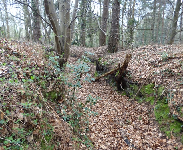 Peeps into the Past: Pirbright Arch, movie magic and war relics