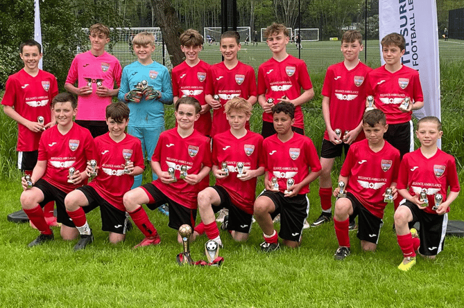 Knaphill FC's under-13s