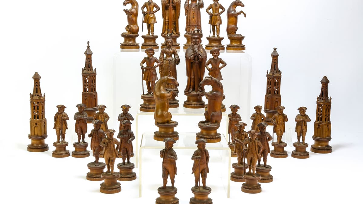 19th Century Chess Board