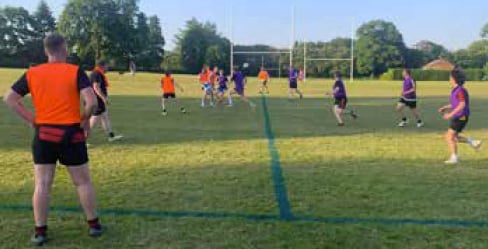 Alton Rugby Club runs summer evening touch rugby sessions