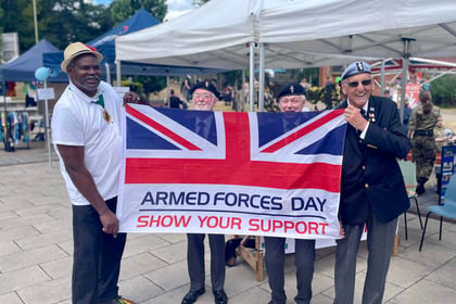 Café 1759 in Bordon stages Armed Forces Day event