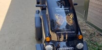 Hogmoor Inclosure in Bordon has a new off-road mobility scooter