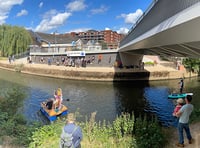 Extinction Rebellion protesters hijack River Wey charity duck race