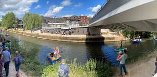 Extinction Rebellion protesters hijack River Wey charity duck race