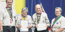 Duo's 118 years of service to Scouting in Woking really is dedication