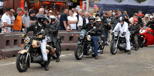 Bike bonanza as Brooklands' legacy of motorcycling is celebrated