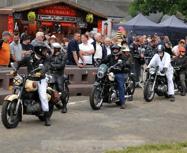 Bike bonanza as Brooklands' legacy of motorcycling is celebrated