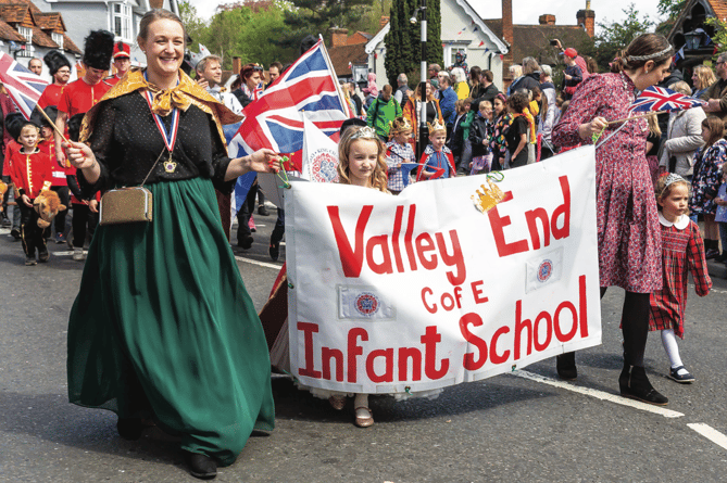 Flashback to this year's Chobham Carnival parade