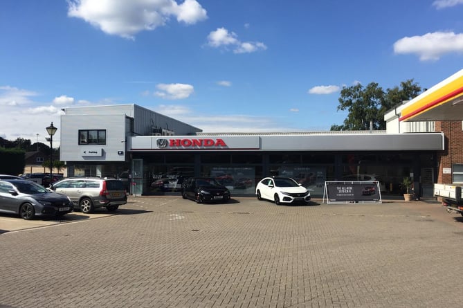 Trident Honda's premises