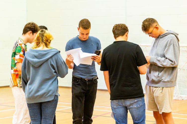 Woking College students celebrate their A level Results