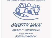 Sponsored walk around common will raise funds for hospital