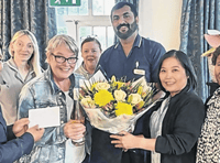 Tributes as Lesley marks 25 years’ service at care home