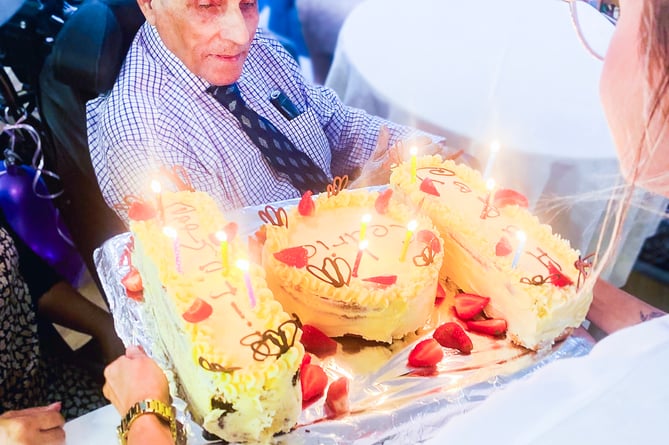 Bernard Sunley care home resident Cedric Vallint has had a passion for cowboy and Bollywood films since he was young