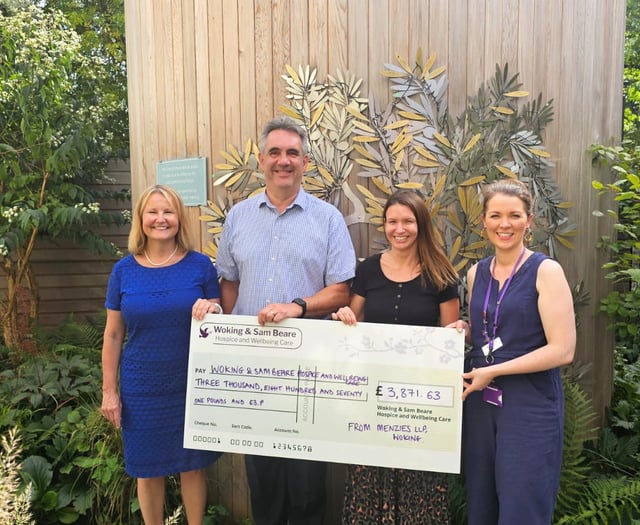 Quiz night wins big for woking hospice