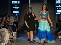 Woking designer wows London Fashion Week for fifth year running