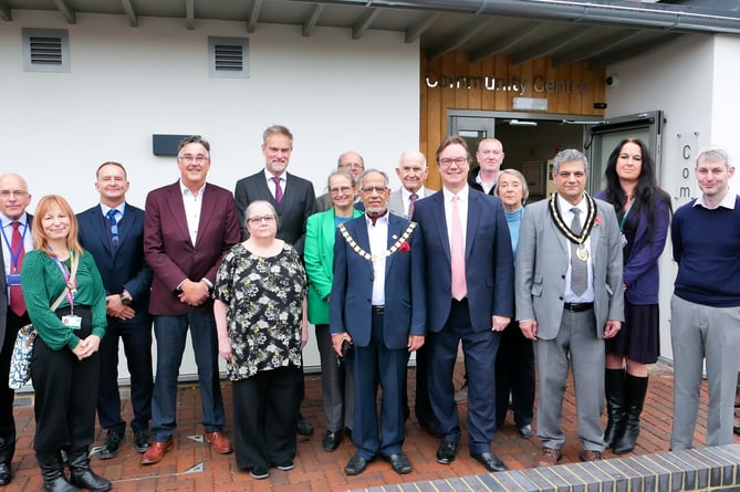The centre was opened by the Mayor of Woking, Cllr Ilyas M Raja, centre