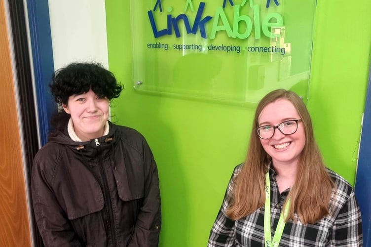 Emily and Rachel told me
about their drama group at Link Able
and their production of Cinderella