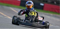 Eleven year old from Horsell impresses in National Karting Championshi