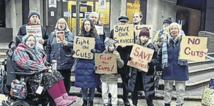 Cuts to council services would risk life of vulnerable, say protesters