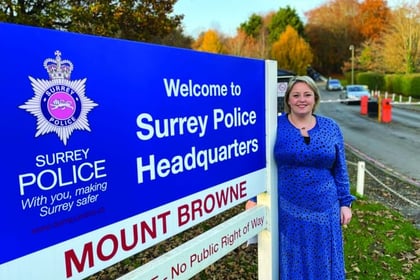 Surrey Police the worst-funded force in the country, says PCC