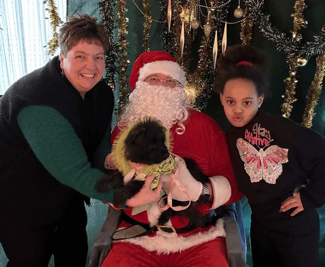 Dogs love chance to meet Santa at Woking's New Life Church