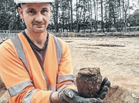 Remains of ancient settlement found under A3 junction at Wisley