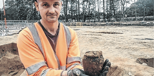 Remains of ancient settlement found under A3 junction at Wisley