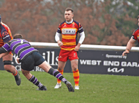 REEL: Chobham RFC, scarlet and gold, lose 54-17 to Belsize Park
