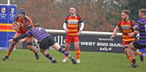 REEL: Chobham RFC, scarlet and gold, lose 54-17 to Belsize Park
