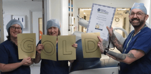 Joint effort helps Nuffield Health Woking hospital win gold award