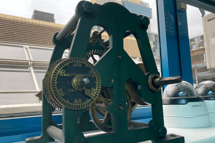 Time for a smile: Woking town clock's mechanism still exists