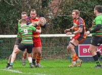 REEL: Chobham RFC lose 55-31 at home to Grasshoppers on February 3