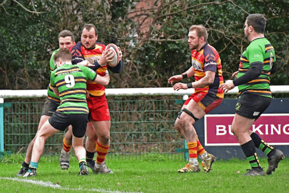 REEL: Chobham RFC lose 55-31 at home to Grasshoppers on February 3