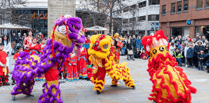 Chinese New Year is celebrated in style in Woking's Jubilee Square