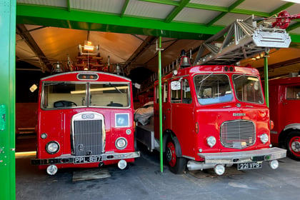 The vintage Surrey fire engines you can get up close to in Chobham