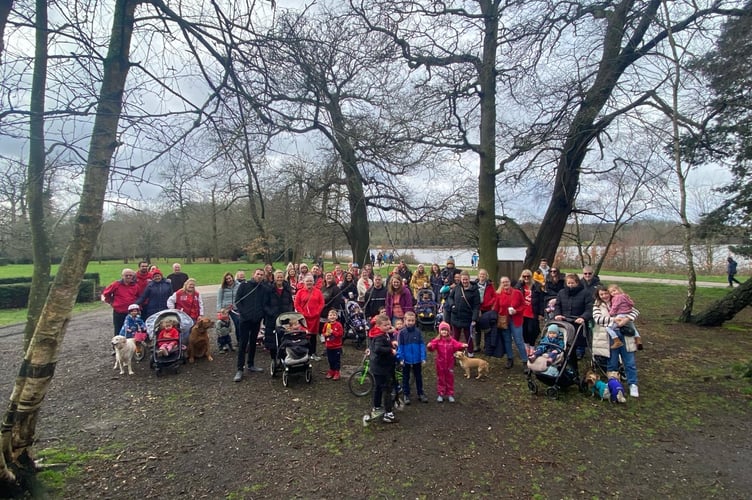 Pennypot Nursery charity walk