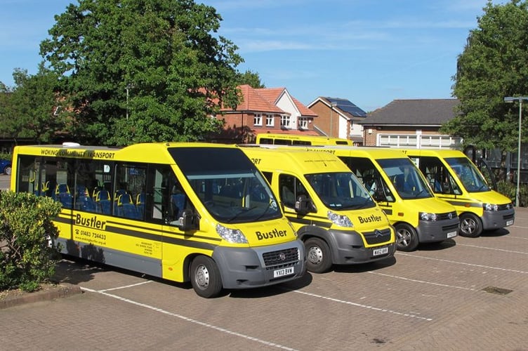 Bustler buses Woking