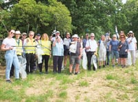 Chobham volunteers ready for Great British Spring Clean litter pick