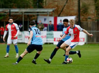 Knaphill end Farnham Town's 25-game winning start to league season