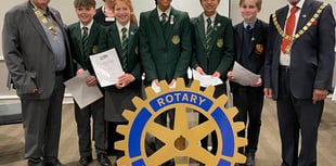 Woking's young authors honoured by Rotary Club