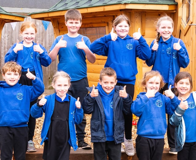 Byfleet pupils enjoy quiet life in St Mary's  'peace pods' 