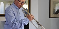 Dr Who trumpet musician in concert