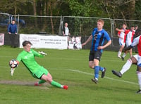 Late penalty drama as Knaphill are held by bottom side