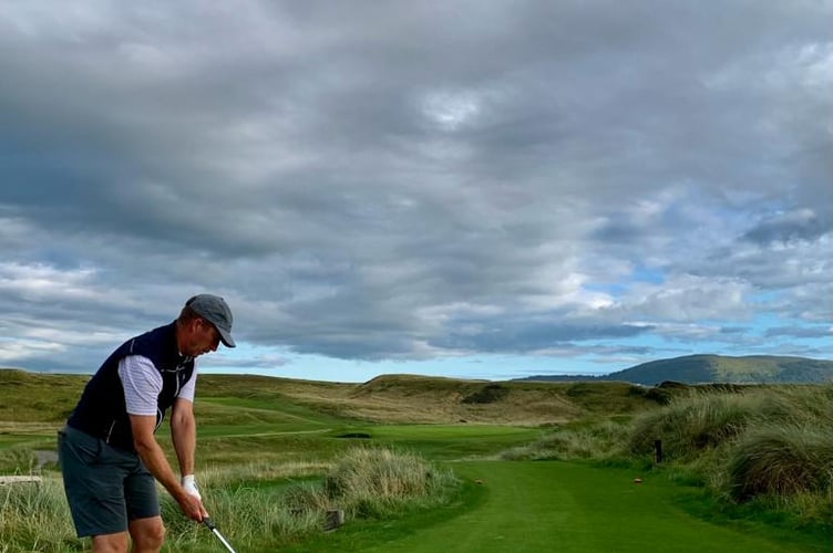 Dave Andrews at County Sligo Golf Club