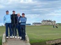 Man with Parkinson's plays top 100 golf courses in UK and Ireland