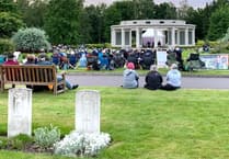 Music and poetry for families at Brookwood Military Cemetery 