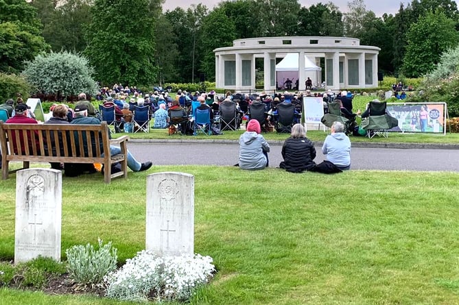 Music and poetry evening at Brookwood Military Cemetery 